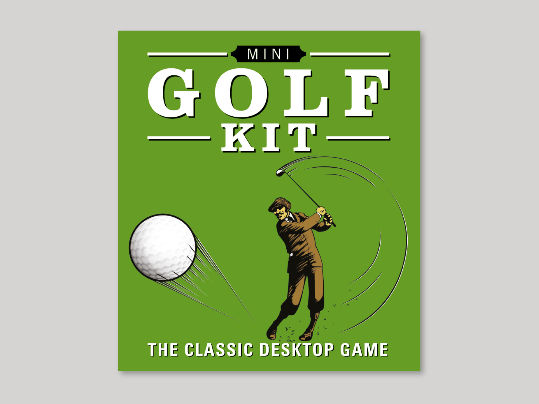 Box front to the Golf Mini Kit game